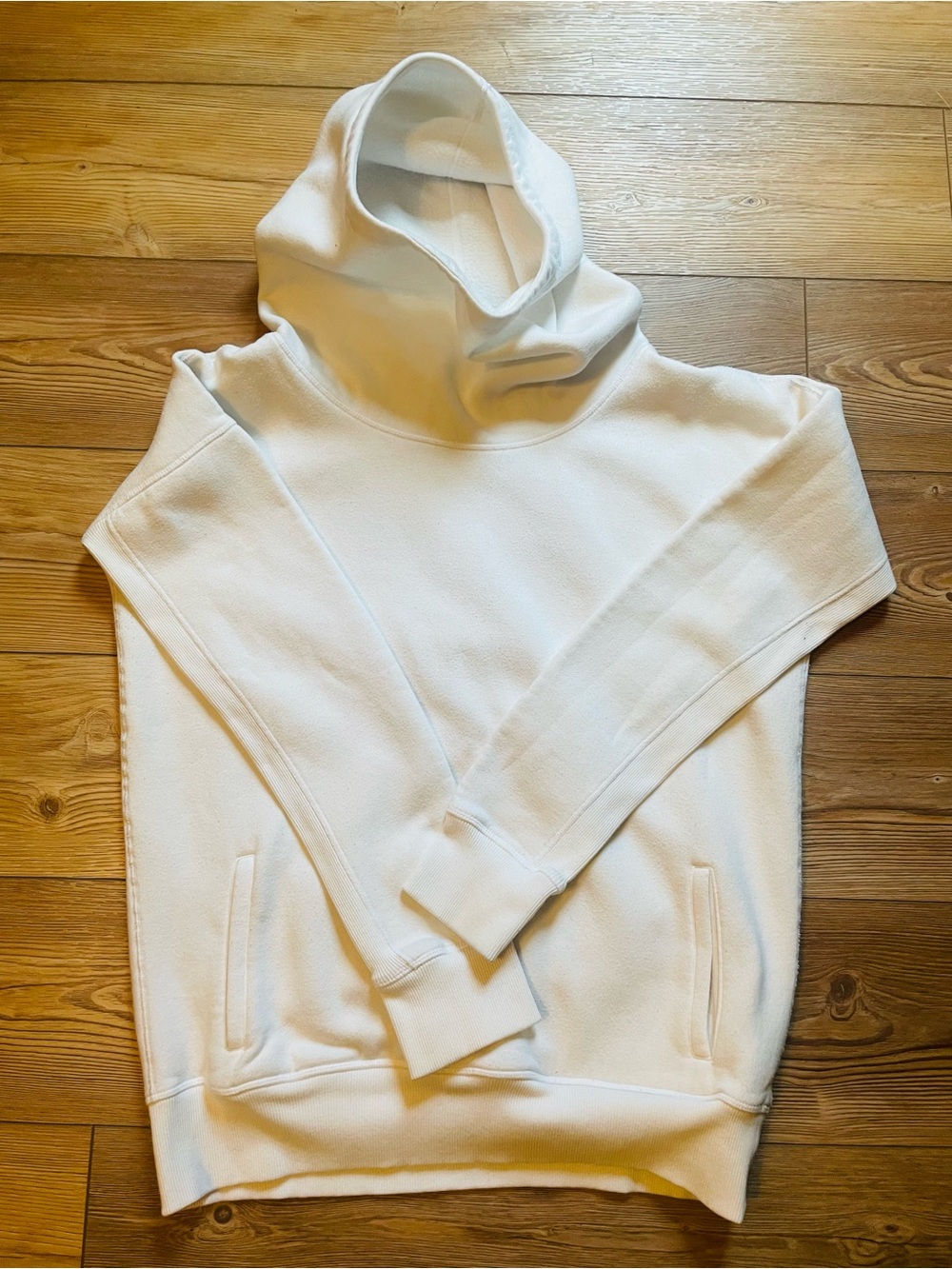 ZYIA Women's White Oh So Soft Hoodie Sweatshirt